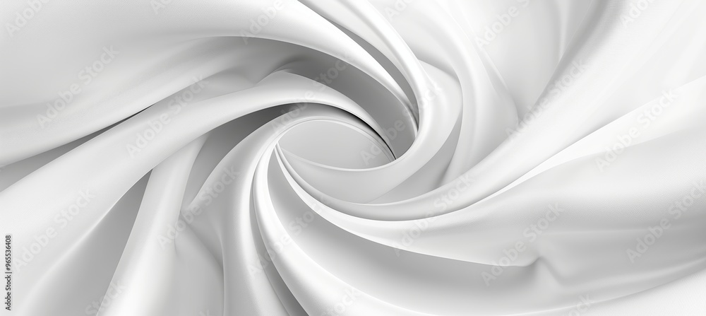 Poster gentle abstract white wave background with soft lighting and subtle shadows for modern design