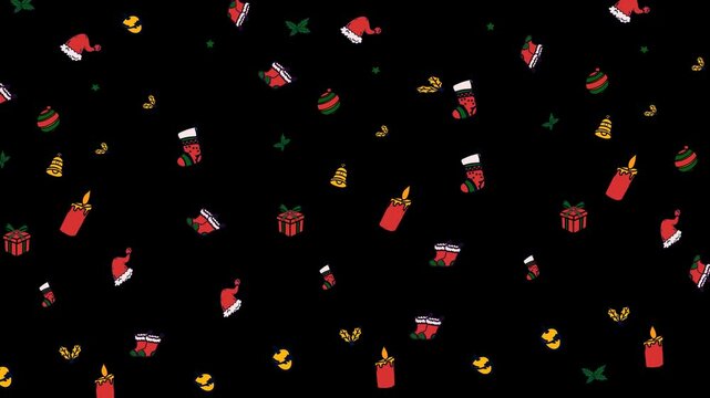 Christmast pattern motion