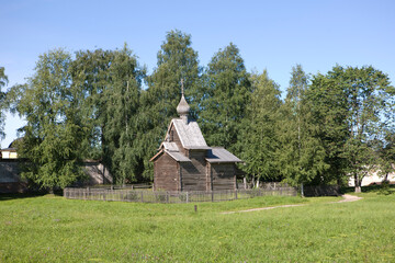 Russia Vologda region Kirillo-Belozersky monastery view on a sunny summer day