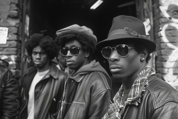 Obraz premium the history of hip hop culture in images
