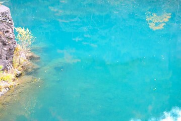 ターコイズブルーのチンダル湖