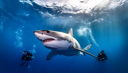 Shark in the sea