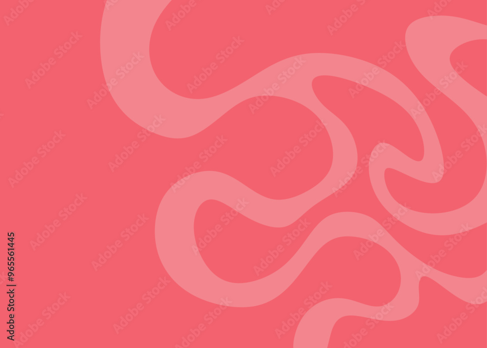 Poster abstract background with wavy lines pattern and with some copy space area