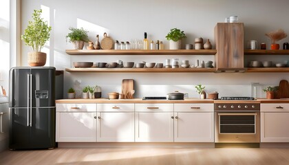 Modern kitchen interior