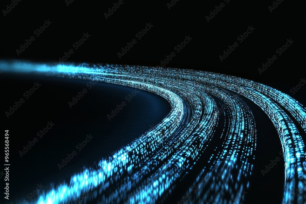 Poster ai internet of things, network background 3d illustration rendering, robotic science, neuron plexus 