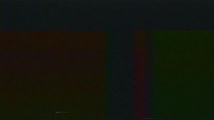 Analog VHS Tape Static Color Flicker Seamless 4K Video Overlay Background Loop