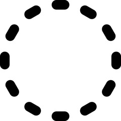 Load buffer circle icon. Loading circle. Buffer preloader symbol upload page. Download loader vector sign.