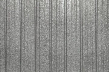 Vertical zinc-coated panel. Horizontal seamless.
