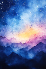 Obraz premium Abstract galaxy space background. night sky background