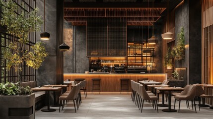 Modern Restaurant Interior Design
