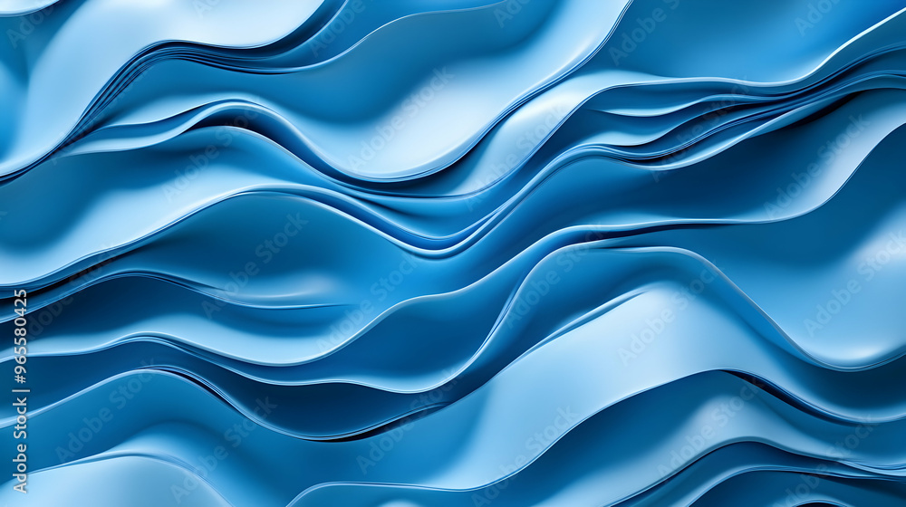 Poster an abstract 3d business background highlighting geometric forms and spatial elements.