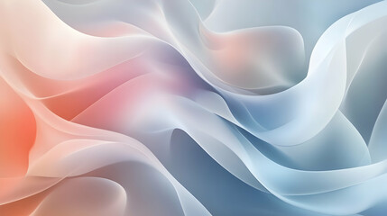 Obraz premium Abstract background with soft, gentle tones and flowing shapes