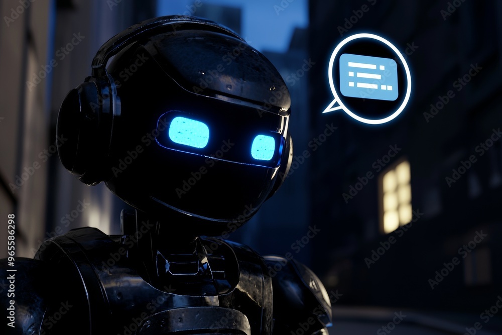 Poster the system stock chatgpt chat bot ai, the technology smart robot ai chat gpt application software, t
