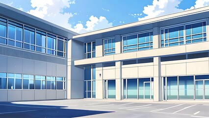 Portrait of an Anime School