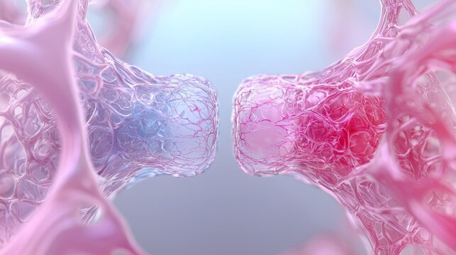 Symmetry in the Thyroid and Parathyroid Glands, Analyze the nearly symmetrical structure.