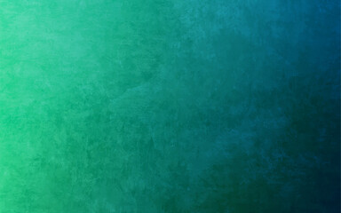 Abstract blue green gradient background watercolor grunge dusty wall pale color concrete vector wallpaper backgrounds