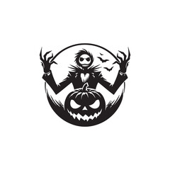 Dark Jack Halloween silhouette