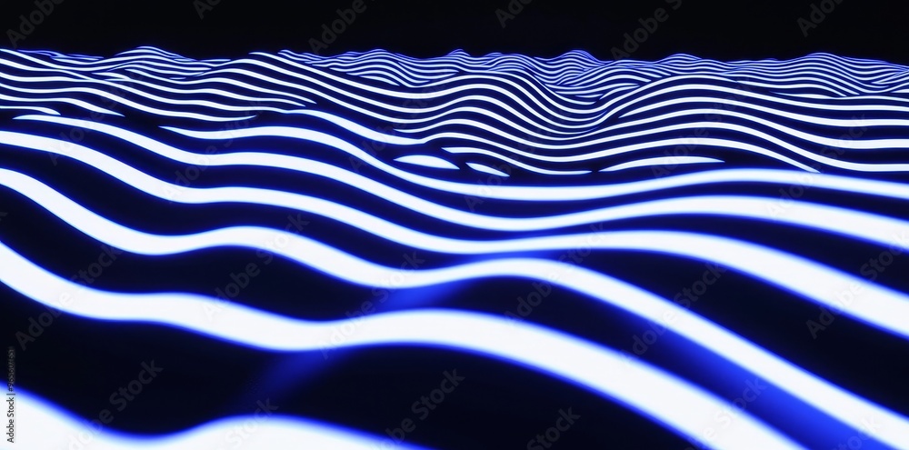 Poster data flow, data stream, digital information telecommunication, internet concept. quantum computer qu