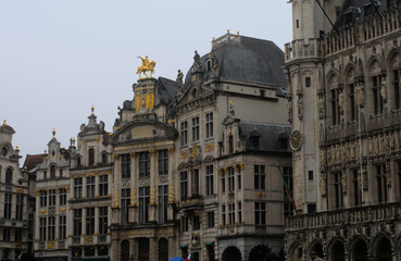 Obraz premium Grand place of Brussels in Belgium