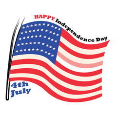 Fototapeta premium american flag independent day