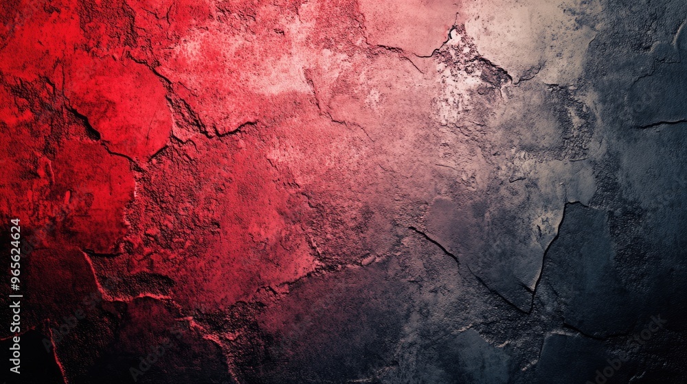 Poster red and grey textured wall background. perfect for graphic design, adding a rustic feel to your proj