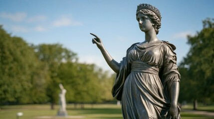 Iconic English Sculptures in Public Parks and Historical Sites