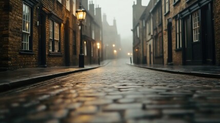 Streets of Victorian England: A Glimpse into the Past