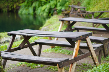 bench in a park