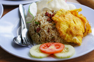 rice with chicken