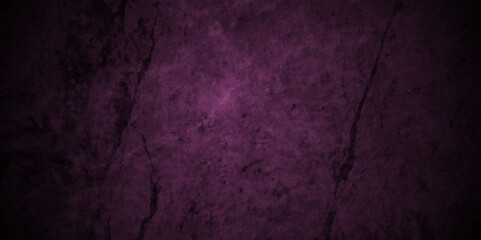 Naklejka premium Abstract purple distressed Rough texture grunge concrete background. Textured dark black grunge background, old grunge background. Chalk board and Black board grunge backdrop background.