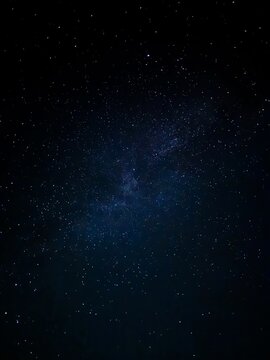 night view of the Milky Way 