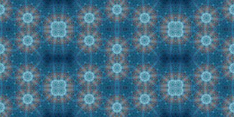 Seamless abstract woven pattern. Abstract interwoven texture