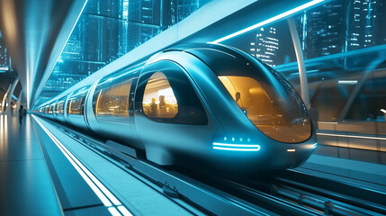 Smart City&rsquo;s AI-Managed Underground Transport System Utilizing Hyperloop Technology