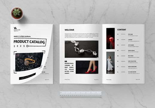 Product Catalog Design Layout