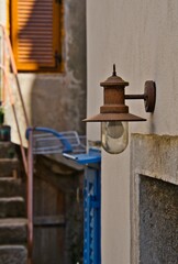 street lamp in the city