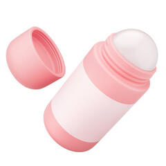 Deodorant bottle, beauty and cosmetic, 3d Illustration
