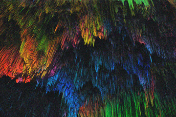 Abstract 3d Extrusion Texture