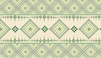 Beautiful fabric patterns Native ethnic patterns can be used to knit shawls, curtains, blankets, sarongs, and yarn for all types of clothing including wall coverings.