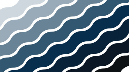 Blue wave stripes line abstract background
