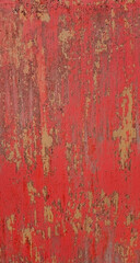 Peeling paint on an old wall. Grunge background for design.Selective focus