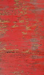 Peeling paint on an old wall. Grunge background for design.Selective focus