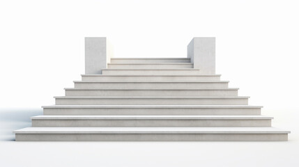 light-beige staircase leads upward 