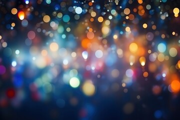 Bokeh backgrounds lighting glitter.