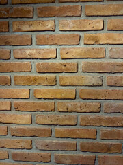 well lit bricks texture for design background