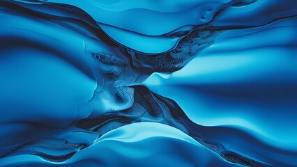 Abstract blue background.