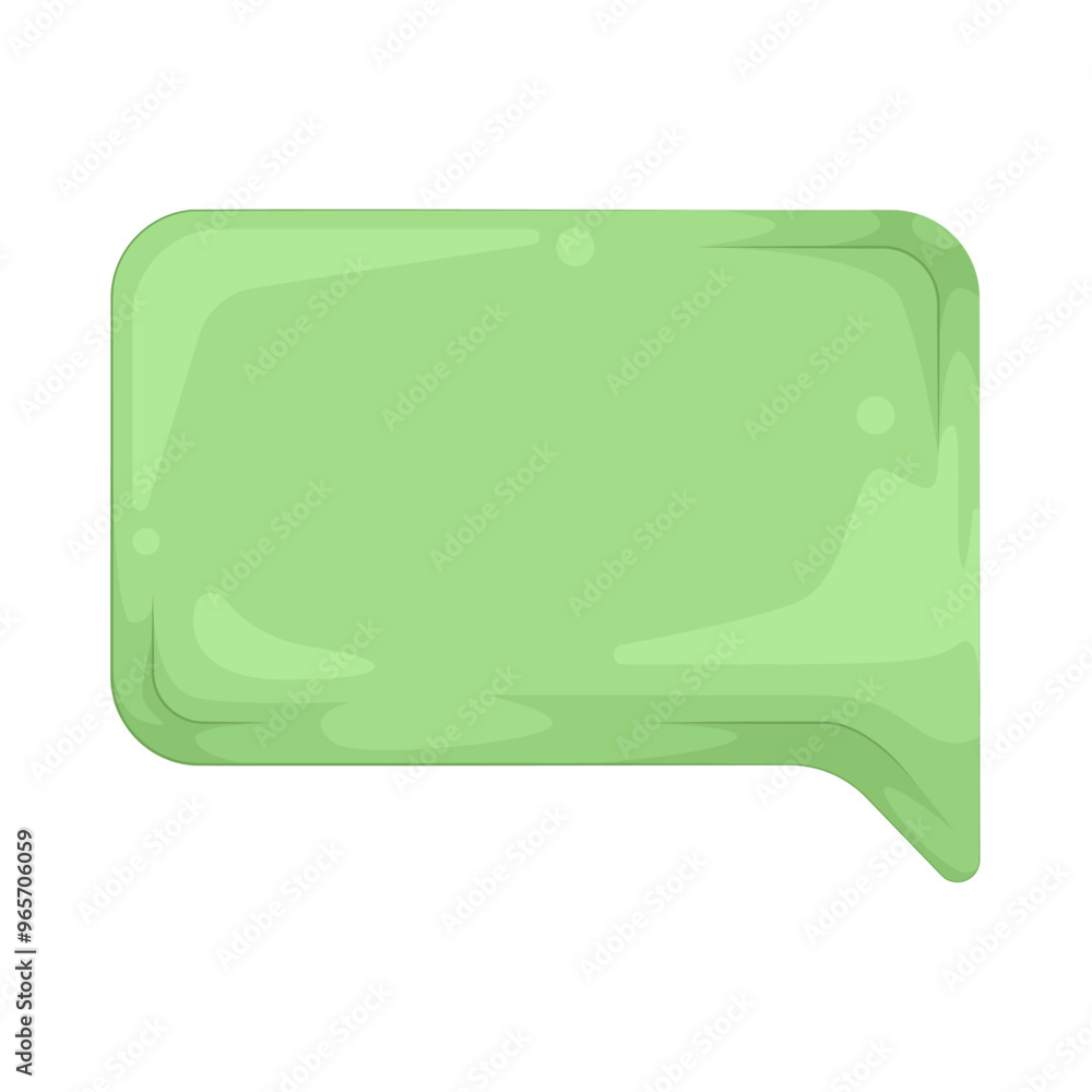 Sticker illustration of chat