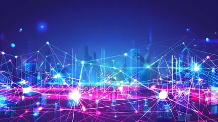 abstract background with lines