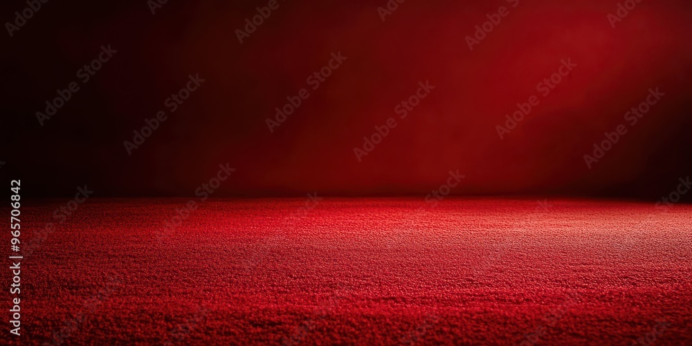 Poster a captivating red background with a smooth texture, perfect for presentation and artistic displays.