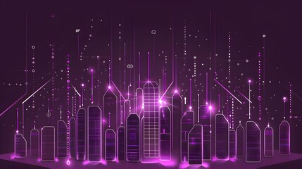 Fototapeta premium abstract background with lines