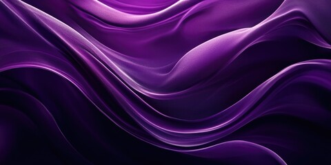 Abstract Purple Wave